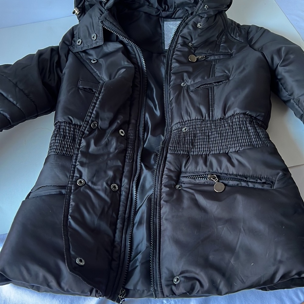 Dollhouse Coat Black Jacket Hoodie New XS - Picture 14 of 16